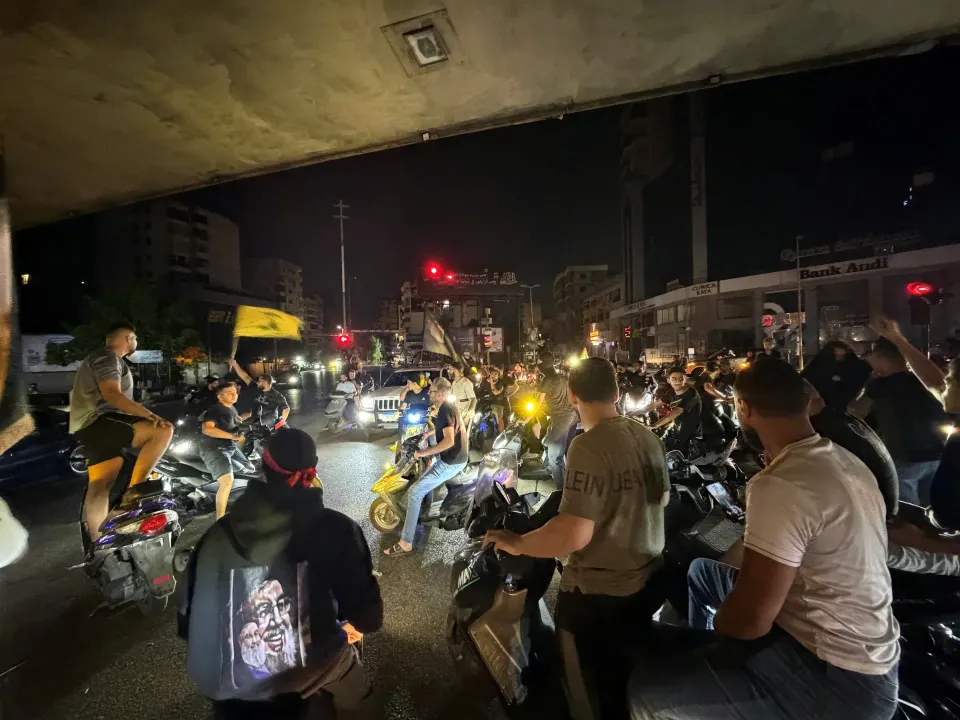Editorial photograph illustrating Hezbollah’s aid plan turns Lebanon’s reconstruction into a contest for state authority