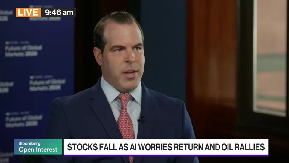 Editorial photograph illustrating Citadel’s Rubner Sees US Midterms Clearing a Path for AI Stocks