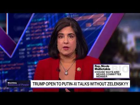 Editorial photograph illustrating Malliotakis Links Trump’s Russia Shift to Lower Diesel Prices