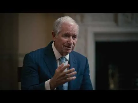 Editorial photograph illustrating Stephen Schwarzman’s AI turn: From a 2015 bus ride to Blackstone’s infrastructure bet
