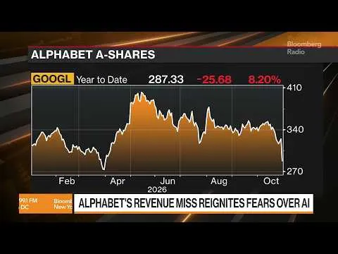 Editorial photograph illustrating Alphabet’s $500 Billion Wipeout Shows AI Has Changed the Burden of Proof