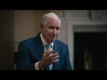 Editorial photograph illustrating Stephen Schwarzman’s AI turn: From a 2015 bus ride to Blackstone’s infrastructure bet