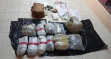 Editorial photograph illustrating Drone seizures expose a counternarcotics gap on the Jordan-Israel border