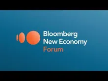 Editorial photograph illustrating 2026 Bloomberg New Economy Forum Signals Shift in Global Power Dynamics