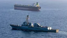 Editorial photograph illustrating Iran's Hormuz Stand Affects Oil Markets and Global Energy Dynamics