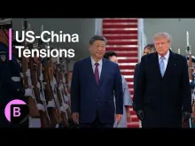 Editorial photograph illustrating Trump-Xi summit diplomacy buys breathing space, but not necessarily for China alone