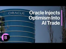 Editorial photograph illustrating Oracle’s AI optimism rests on a financing timetable, not yet on proven returns