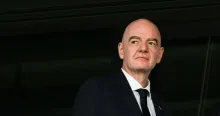 Editorial photograph illustrating UEFA gives FIFA November 2 deadline for World Cup sell-off files