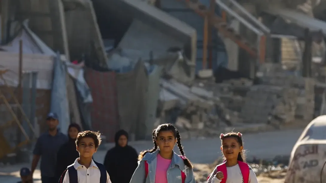 Editorial photograph illustrating Israel Detained 2,000+ Palestinian Children Since 2023: Report