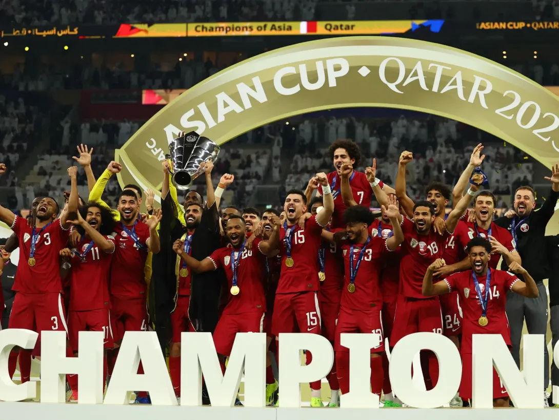 Editorial photograph illustrating Asian Cup May Be Postponed to 2028 Amid Houthi Attacks