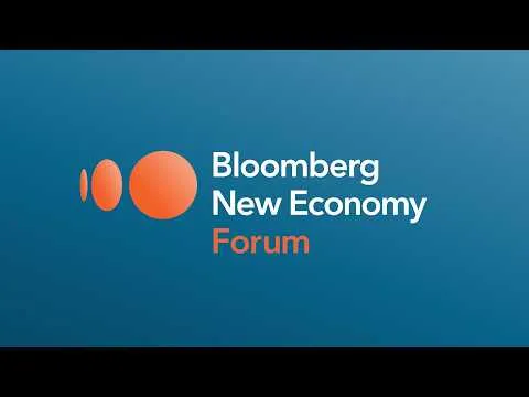 Editorial photograph illustrating 2026 Bloomberg New Economy Forum Signals Shift in Global Power Dynamics