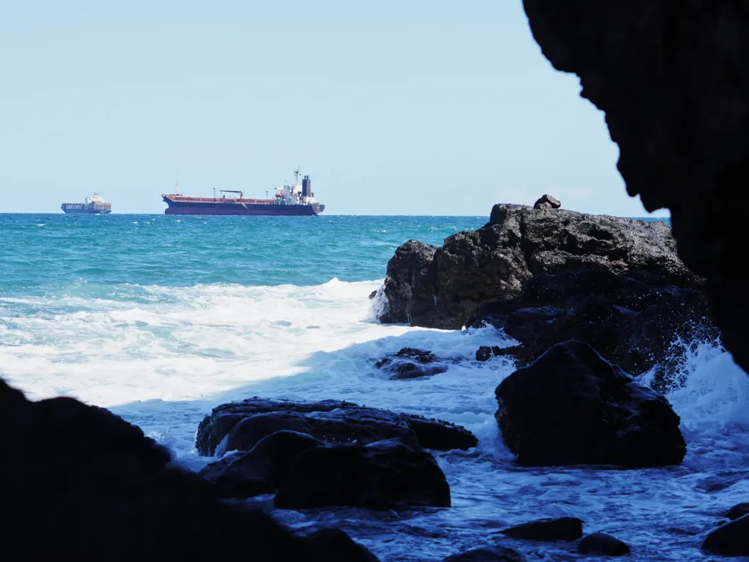 Editorial photograph illustrating Yemen Forces Reclaim Strategic Mocha Port from Houthis