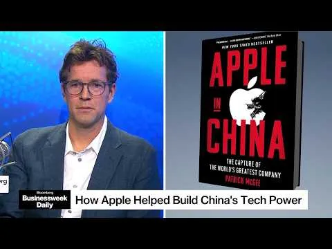 Editorial photograph illustrating Apple Accelerated China’s Electronics Power, but It Did Not Build It Alone
