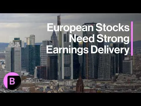 Editorial photograph illustrating European Stocks: The Drive for Strong Earnings